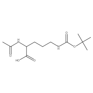 Ac-Orn(Boc)-OH Structure