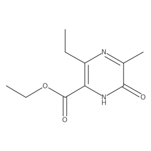 Ethyl 3-ethyl-5-methyl-6-oxo-1,6-dihydropyrazine-2-carboxylate结构式