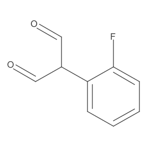 2-(2-Fluorophenyl)propanedial结构式