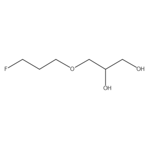 1,2-Propanediol, 3-(3-fluoropropoxy)- Structure