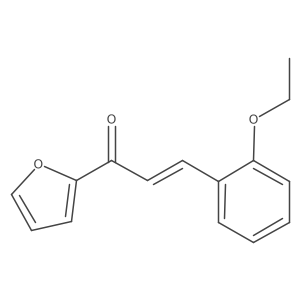 (2E)-3-(2-Ethoxyphenyl)-1-(furan-2-yl)prop-2-en-1-one结构式