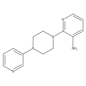 2-(4-Pyridin-3-ylpiperazin-1-yl)pyridin-3-amine Structure