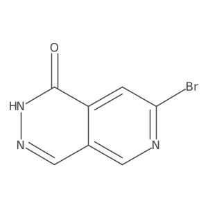 7-Bromo-1-hydroxy-3,6-diazaisoquinoline Structure