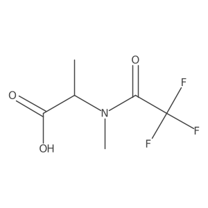(2S)-2-(2,2,2-trifluoro-N-methylacetamido)propanoic acid Structure