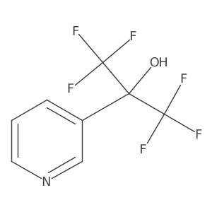 1,1,1,3,3,3-Hexafluoro-2-(pyridin-3-yl)propan-2-ol Structure