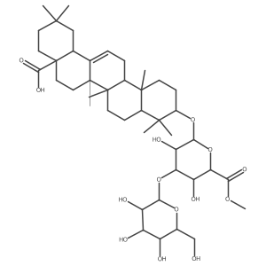 calenduloside G6'-O-methyl ester Structure