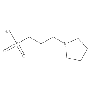 3-(Pyrrolidin-1-yl)propane-1-sulfonamide Structure
