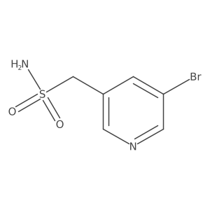 (5-Bromopyridin-3-yl)methanesulfonamide Structure