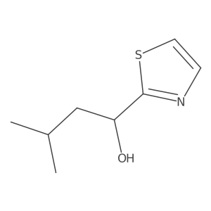 3-Methyl-1-(1,3-thiazol-2-YL)butan-1-OL Structure