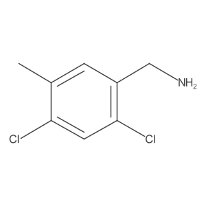 2,4-Dichloro-5-methylbenzylamine结构式