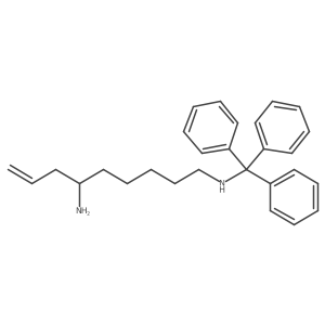 N1-(Triphenylmethyl)-8-nonene-1,6-diamine Structure