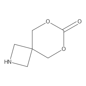 6,8-Dioxa-2-azaspiro[3.5]nonan-7-one Structure