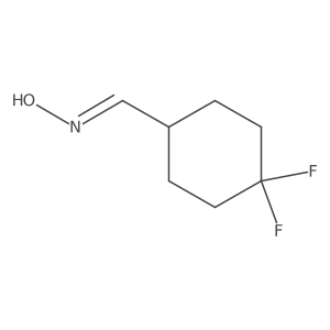 (NZ)-N-[(4,4-difluorocyclohexyl)methylidene]hydroxylamine结构式