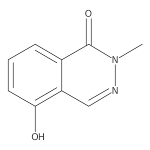 5-Hydroxy-2-methyl-1,2-dihydrophthalazin-1-one Structure