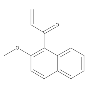 1-(2-Methoxynaphthalen-1-yl)prop-2-en-1-one Structure