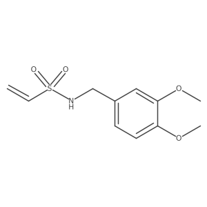 N-[(3,4-dimethoxyphenyl)methyl]ethene-1-sulfonamide Structure
