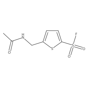 5-(Acetamidomethyl)thiophene-2-sulfonyl fluoride Structure