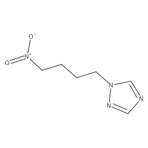 1-(4-nitrobutyl)-1H-1,2,4-triazole Structure
