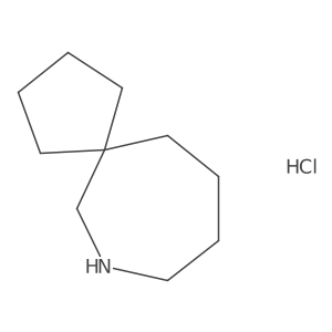 7-Azaspiro[4.6]undecane;hydrochloride结构式