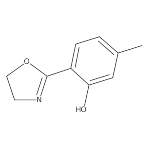 2-(4,5-Dihydro-2-oxazolyl)-5-methylphenol Structure