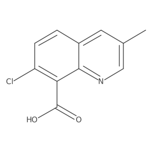 Quinmerac D4 (methyl(D3)-quinoline-2-D) Structure