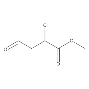 Methyl 2-chloro-4-oxobutanoate结构式