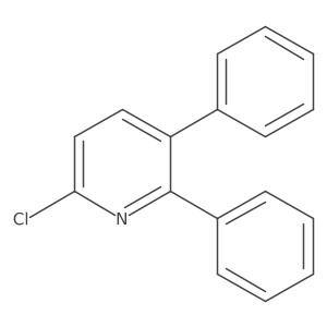 6-Chloro-2,3-diphenylpyridine Structure
