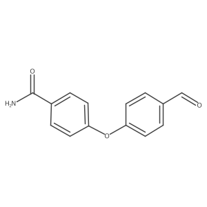 4-(4-Formyl-phenoxy)-benzamide结构式