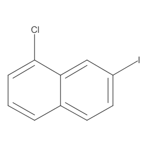 1-Chloro-7-iodonaphthalene结构式