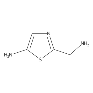 2-(Aminomethyl)thiazol-5-amine Structure