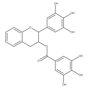 (2R,3R)-2-(3,4,5-trihydroxyphenyl)chroman-3-yl 3,4,5-trihydroxybenzoate Structure