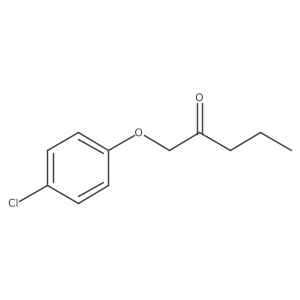 1-(4-Chlorophenoxy)pentan-2-one结构式