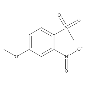 1-Methanesulfonyl-4-methoxy-2-nitrobenzene Structure