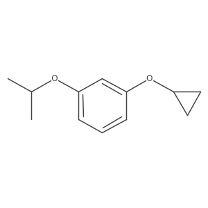 1-Cyclopropoxy-3-isopropoxybenzene Structure