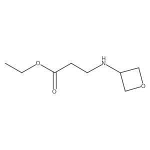 Ethyl3-[(oxetan-3-yl)amino]propanoate结构式