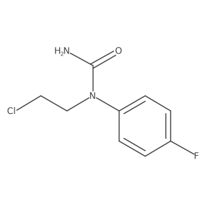 1-(2-Chloroethyl)-1-(4-fluorophenyl)urea结构式