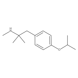 Methyl({2-methyl-1-[4-(propan-2-yloxy)phenyl]propan-2-yl})amine Structure