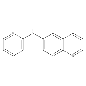 N-2-Pyridinyl-6-quinolinamine结构式
