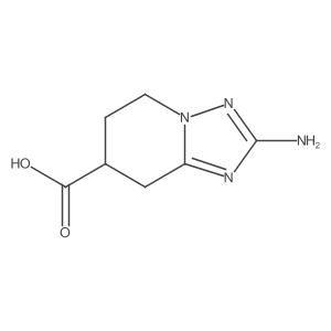 2-amino-5H,6H,7H,8H-[1,2,4]triazolo[1,5-a]pyridine-7-carboxylic acid Structure
