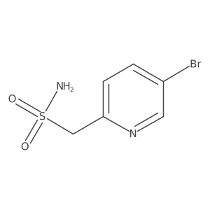 (5-Bromopyridin-2-yl)methanesulfonamide Structure