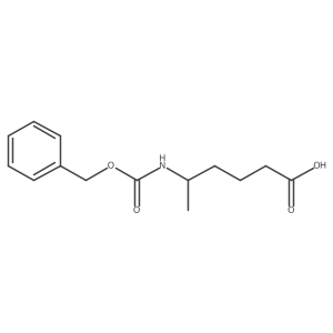 5-{[(Benzyloxy)carbonyl]amino}hexanoic acid结构式