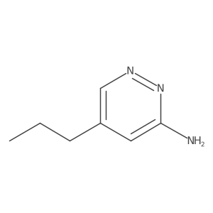 5-Propylpyridazin-3-amine Structure