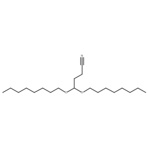 4,4-Bis(octyloxy)butanenitrile Structure