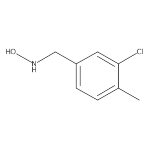 n-[(3-Chloro-4-methylphenyl)methyl]hydroxylamine结构式