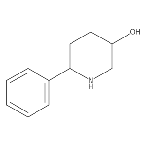 6-Phenyl-3-piperidinol Structure