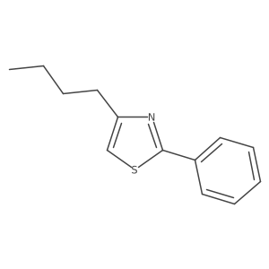4-Butyl-2-phenyl-1,3-thiazole Structure