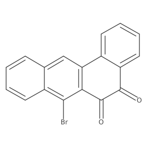7-Bromobenz(a)anthracene-5,6-dione Structure