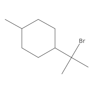 2-Bromo-2-(4-methylcyclohexyl)propane结构式