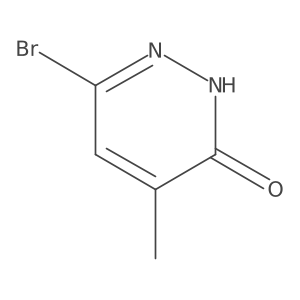 6-Bromo-4-methylpyridazin-3(2H)-one结构式