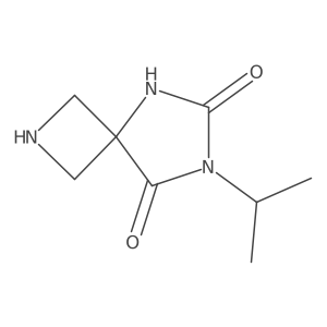 7-(Propan-2-yl)-2,5,7-triazaspiro[3.4]octane-6,8-dione结构式